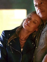 Brie Larson Fast X Black Leather Jacket