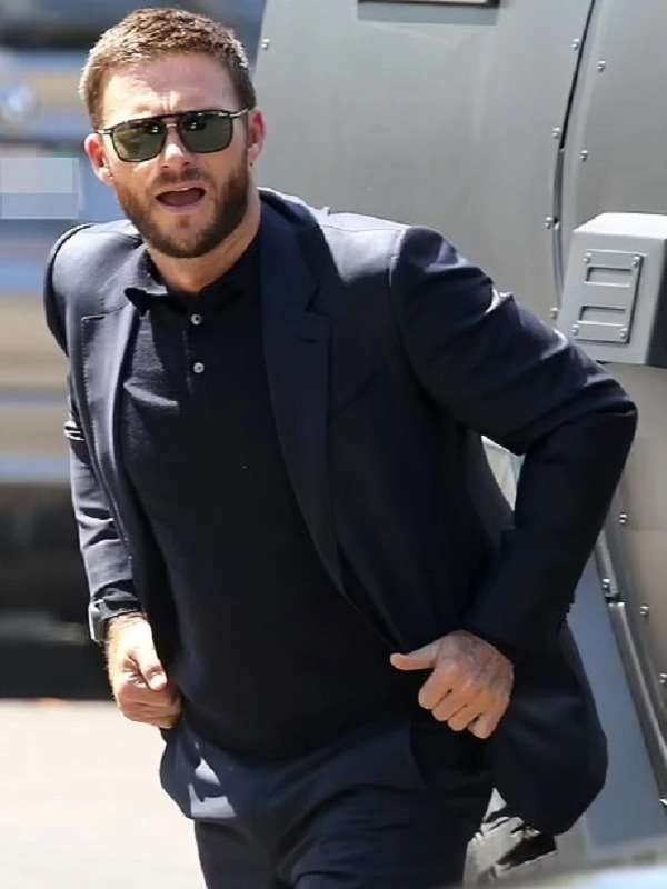 Scott Eastwood Fast X Black Blazer