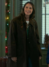 Felicity Jones Oh What Fun Trench Coat
