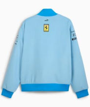Ferrari Miami Blue Varsity Jacket