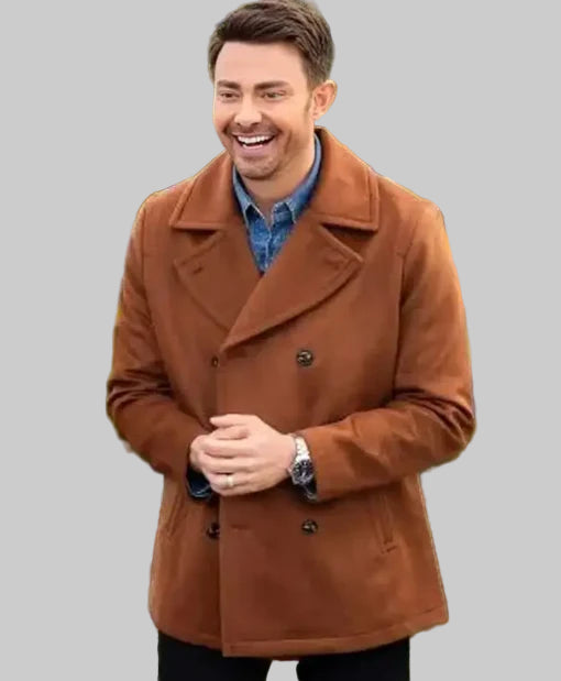 Finding Mr. Christmas Jonathan Bennett Peacoat