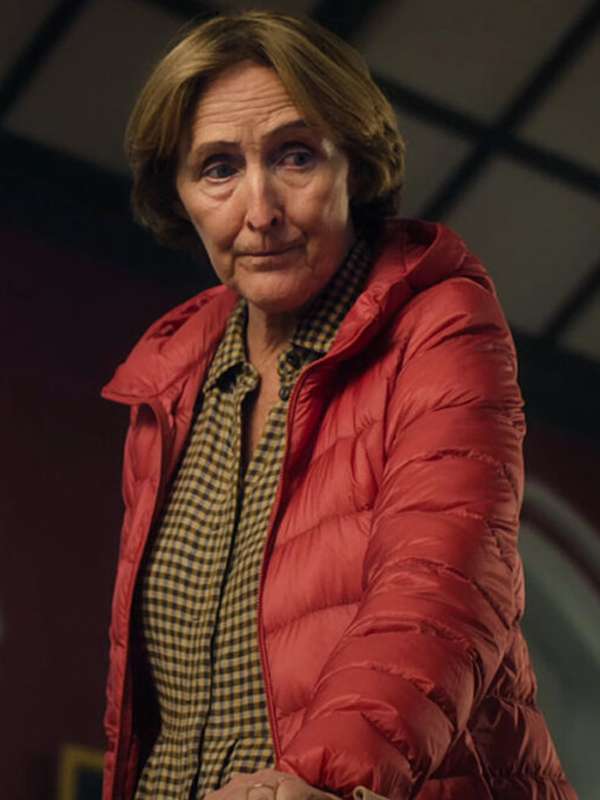 Fiona Shaw Bad Sisters S02 Puffer Jacket