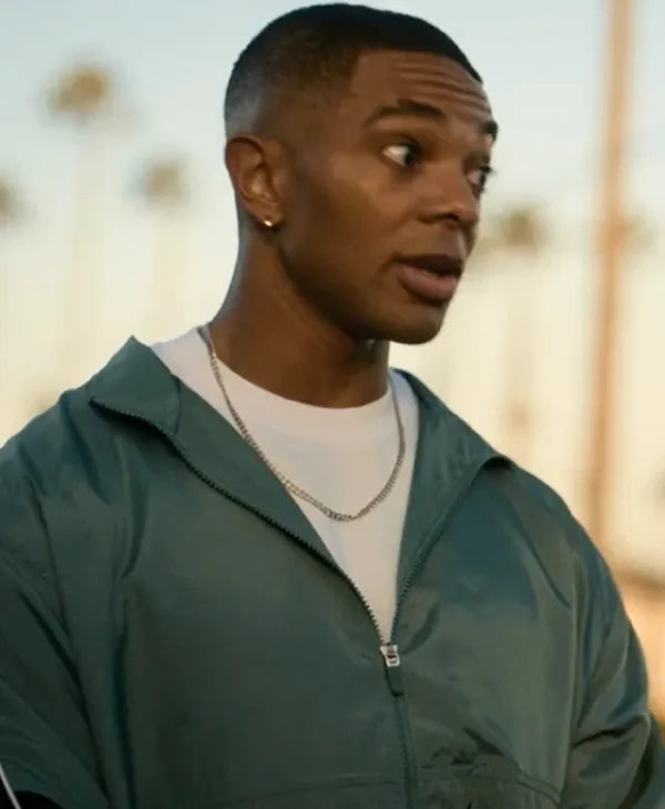 Forever Xavier Mills Green Track Jacket