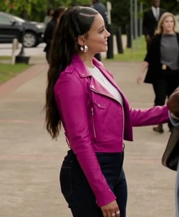 Found S02 Gabrielle Walsh Pink Jacket