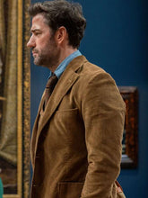 John Krasinski Fountain of Youth Brown Blazer