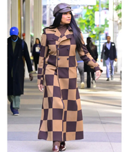 Garcelle Beauvais PIX11 Studio 2025 Long Coat