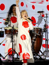 Hayley Williams Polka Dot Coat
