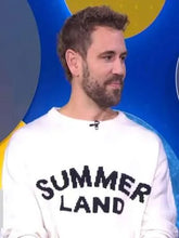 Good Morning America Nick Viall White Sweatshirt