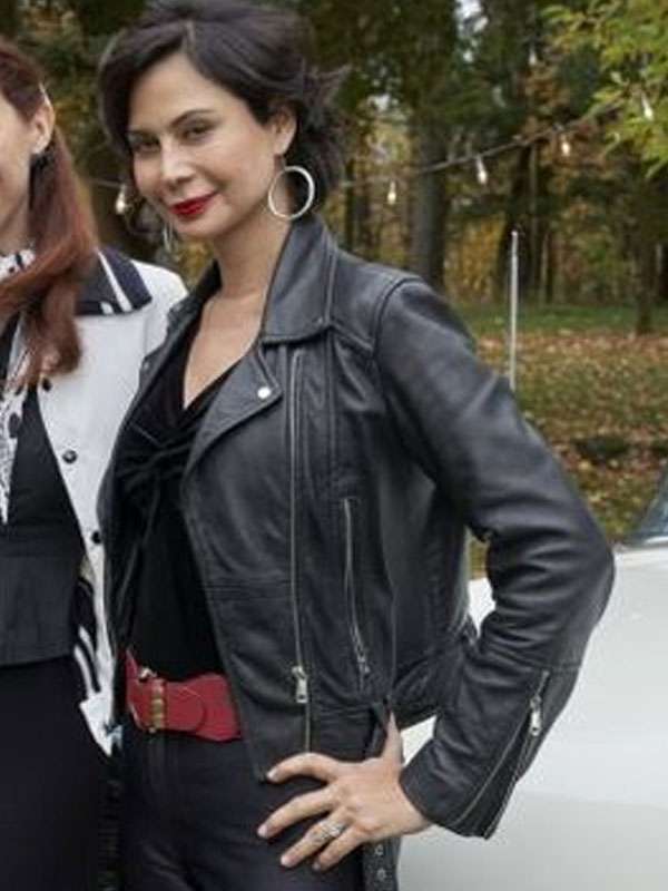 Cassie Nightingale Good Witch Black Leather Jacket