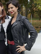 Cassie Nightingale Good Witch Black Leather Jacket