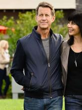 Dr. Sam Good Witch S05 Blue Bomber Jacket