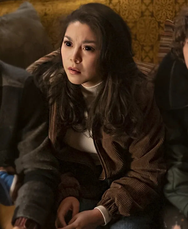 Goosebumps Isabella Chen Lopez Brown Corduroy Jacket