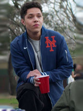 Trey Jiminez Goosebumps S02 Blue Bomber Jacket