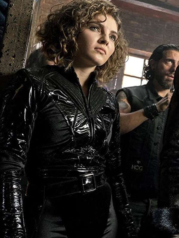 Selina Kyle Gotham Black Jacket
