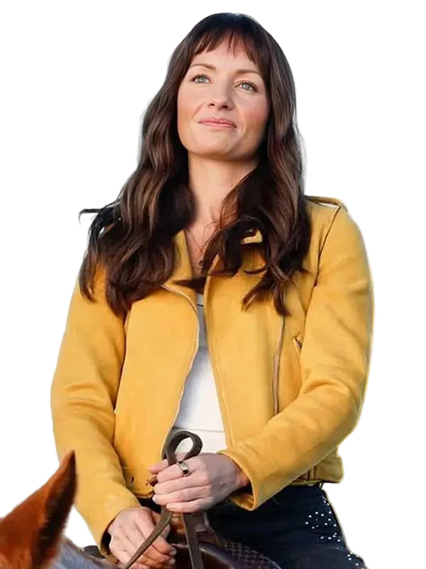 Grace Palmer Animal Control Leather Jacket