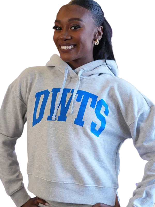 Dancing With The Stars cropped hoodie front view