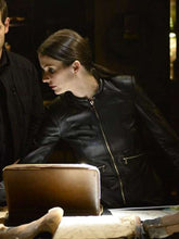 Elizabeth Tulloch Grimm S06 Black Leather Jacket