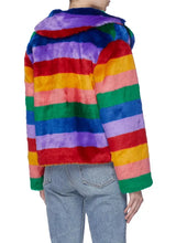 Grown-Ish Zoey Johnson Rainbow Fur Coat