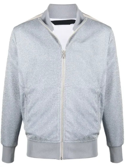 Marcus Scribner Grown-Ish Season 5 Episode 7 Andre Johnson Junior Grey Glitter Bomber Jacket
