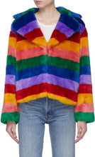 Grown-Ish Zoey Johnson Rainbow Fur Coat