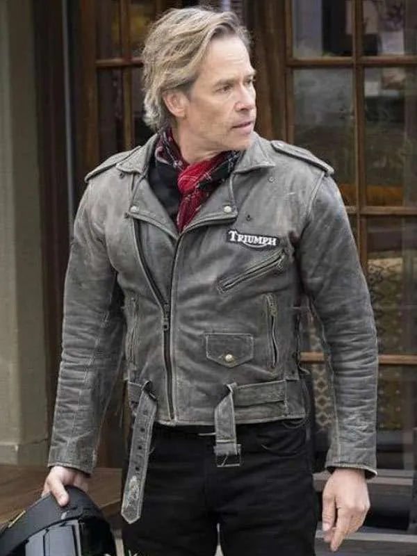 Guy Pearce Neighbours Leather Jacket