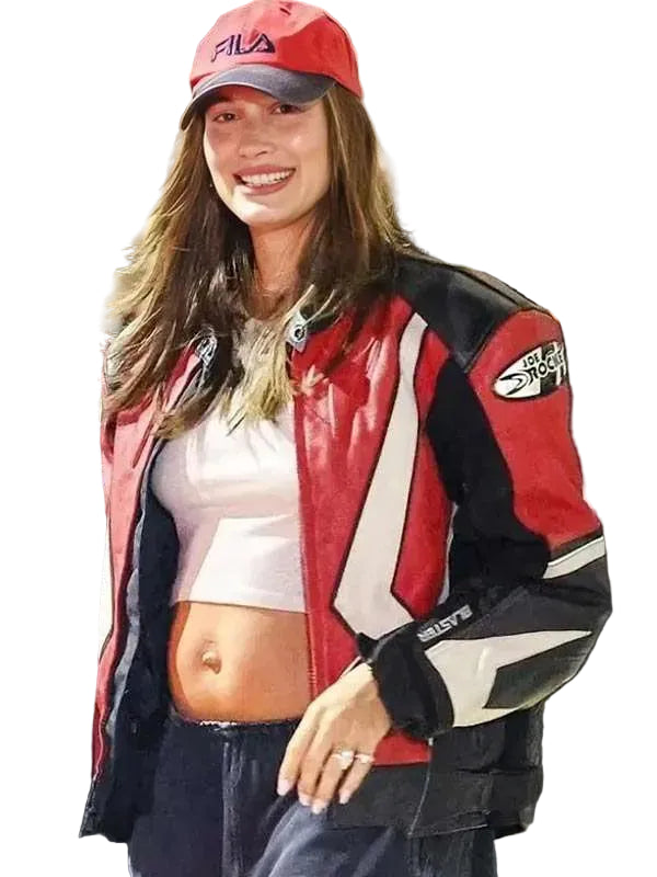 Billie Eilish Concert Hailey Bieber Multicolor Statement Jacket
