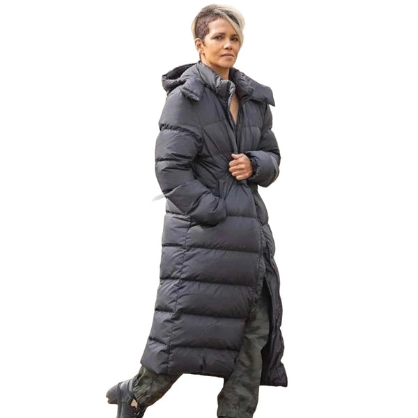 The Union Halle Berry Black Coat