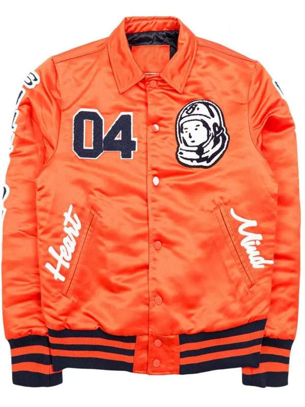 Billionaire Boys Club Orange Bomber Jacket