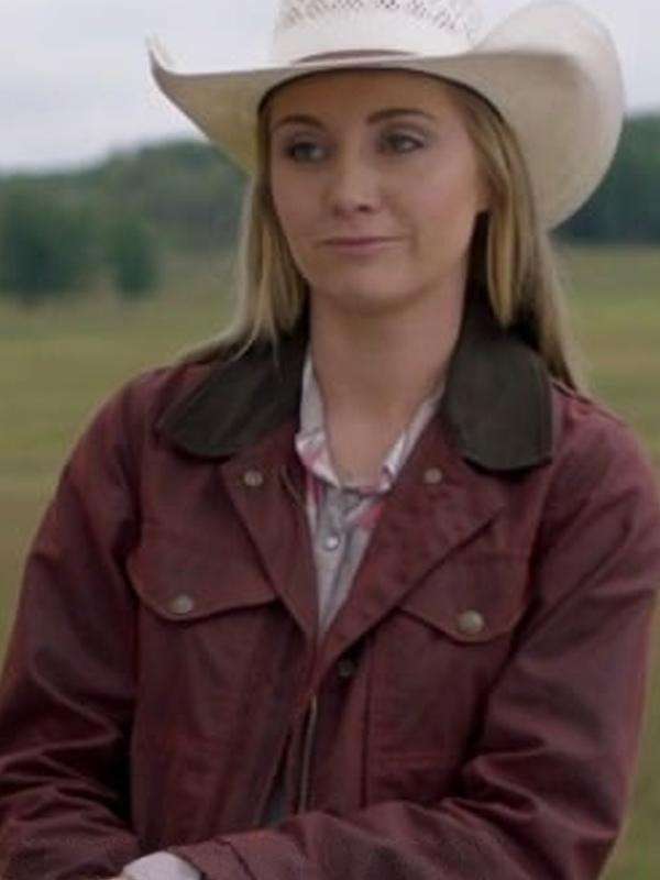 Amy Fleming Heartland Season 17 Red Jacket
