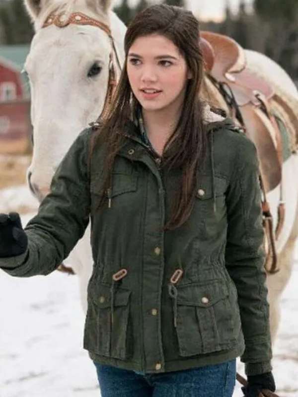 Georgie Fleming Morris Heartland Green Jacket