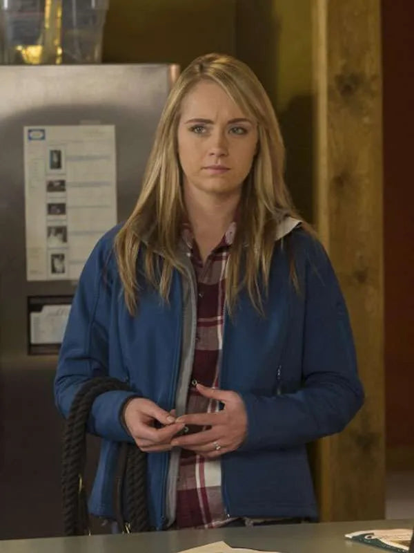 Amber Marshall Heartland Blue Jacket