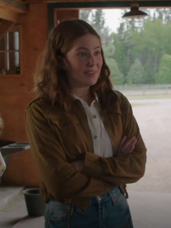 Georgie Fleming Morris Heartland S17 Brown Jacket