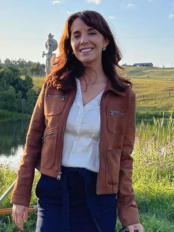 Samantha Louise Fleming Heartland Brown Jacket
