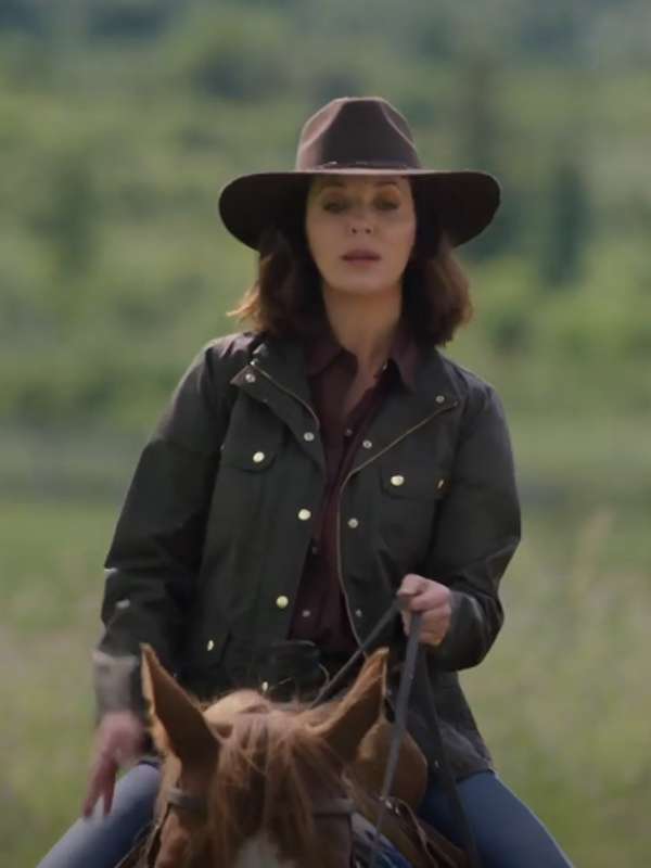 Samantha Louise Fleming Heartland S17 Green Jacket