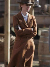 Dominique McElligott Hell on Wheels Coat