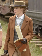 Dominique McElligott Hell on Wheels Coat