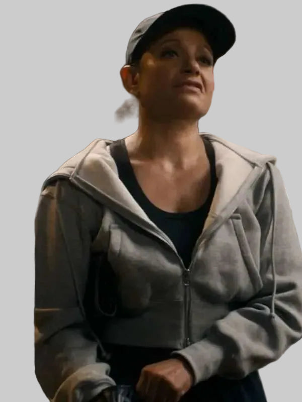Judy Reyes High Potential Grey Hoodie