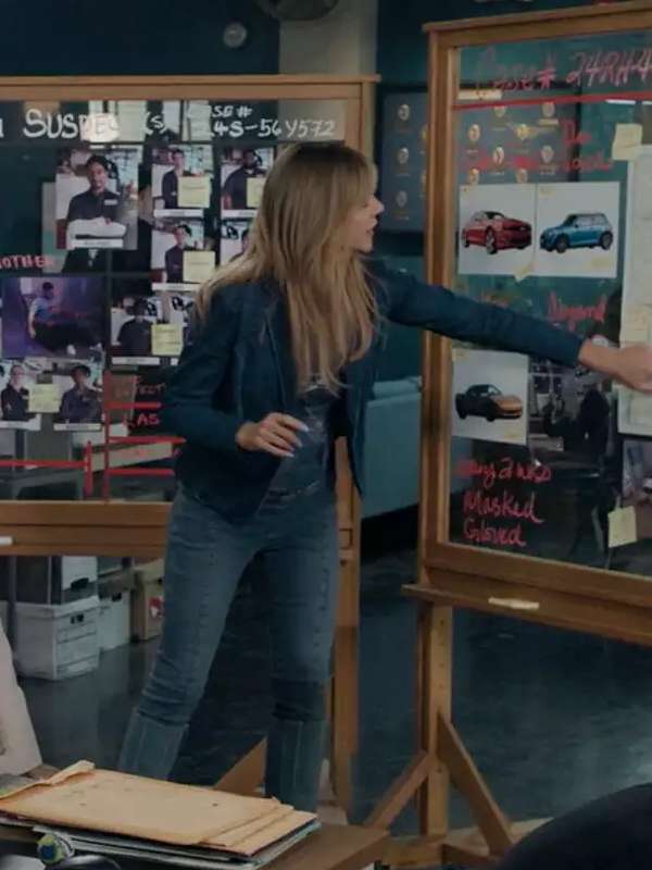 Morgan High Potential S01 Black Leather Jacket