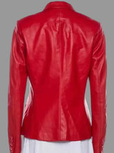 His and Hers Tessa Thompson Red Blazer