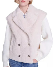 Holly James Elsbeth 2024 White Sherpa Jacket