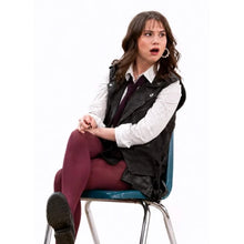 Hollywood Arts 2026 Jen Z Black Suede Leather Vest