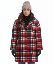 Home for Christmas Johanne Plaid Coat