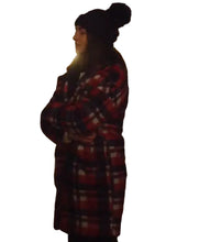 Home for Christmas Johanne Plaid Coat