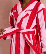 Hommey Cherry Striped Bathrobe