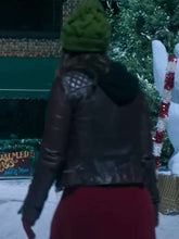 Lacey Chabert Hot Frosty 2024 Black Jacket