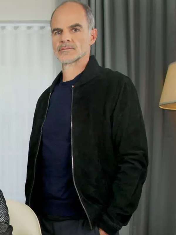 Doug Stamper House of Cards Black Bomber Jacket