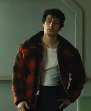 I Play Rocky Anthony Ippolito Checkered Wool Jacket Front View