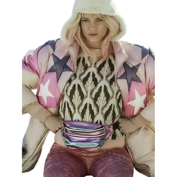 Anthracite 2024 Noémie Schmidt Star Puffer Jacket