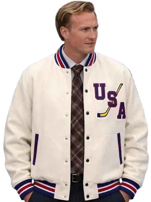 John Wroblewski Hockey Team Olympic Game Jacket