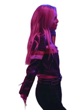 Ana Mena Idolos Biker Leather Jacket